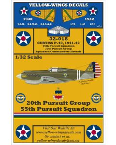 32-018 Early P-40 Warhawks