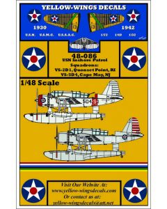 48-086, USN Inshore Patrol Squadrons: VS-201, Quonset Point RI, VS-504, Cape May, NJ 